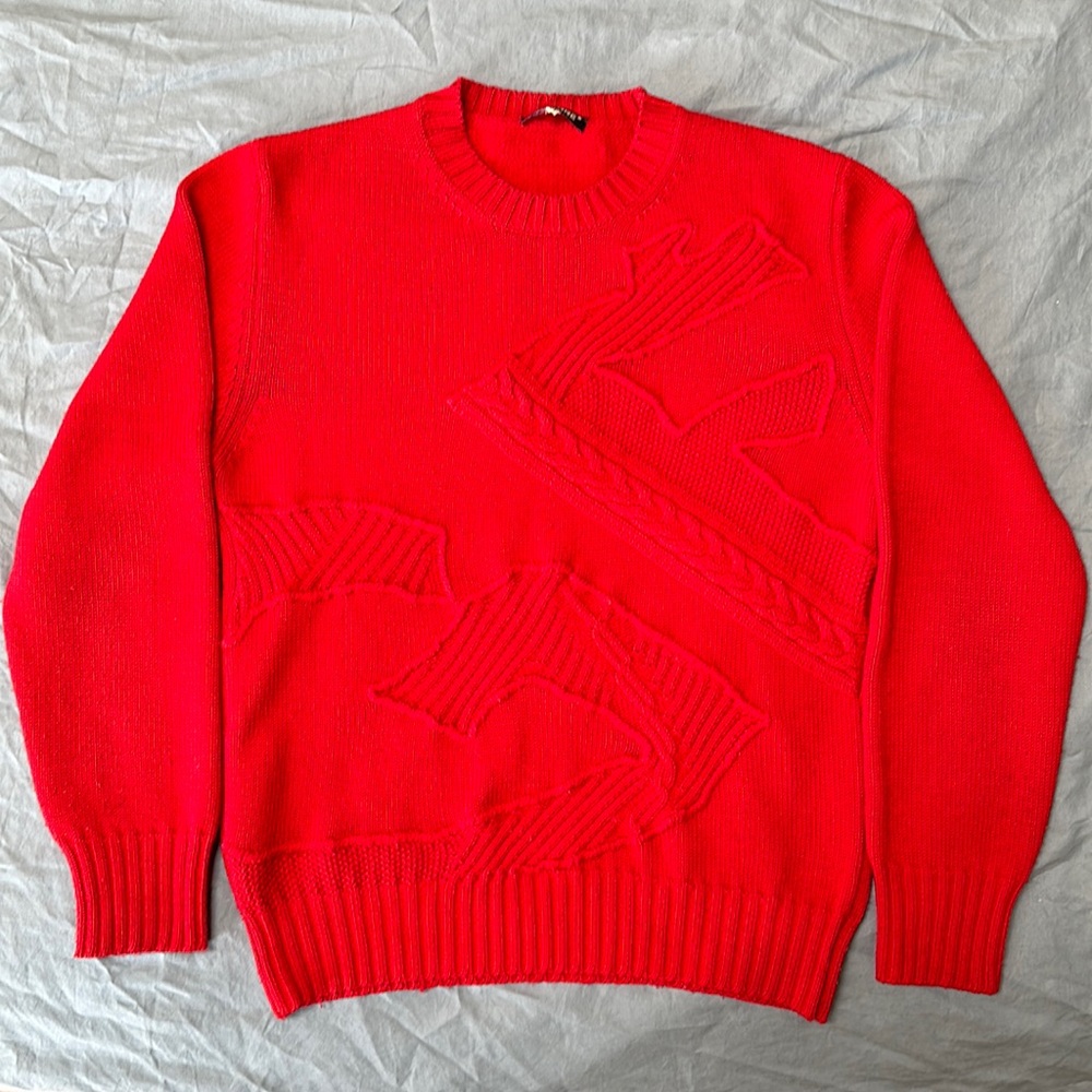 GF ferre men’s sweater size M red